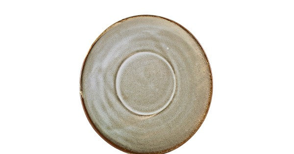 Terra Porcelain Grey Saucer 14.5cm
