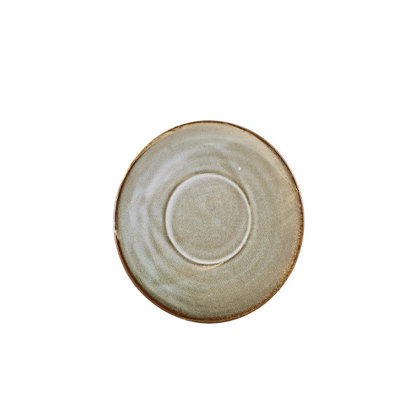 Terra Porcelain Grey Saucer 14.5cm