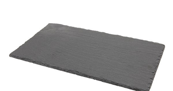 Genware Natural Edge Slate Platter 25 X 13cm