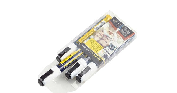 Chalkmarkers 4 Pack White Medium