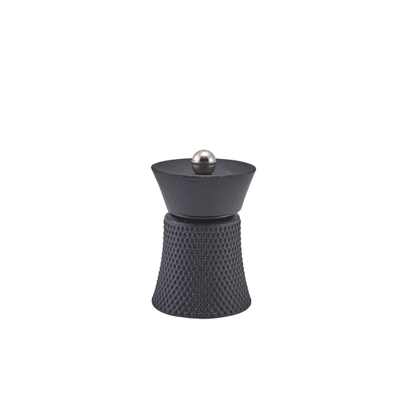 GenWare Black Cast Iron Salt/ Pepper Grinder 8cm
