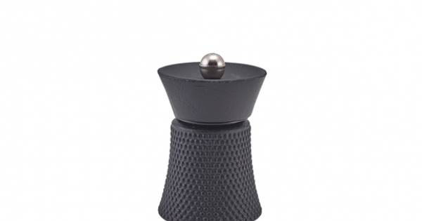 GenWare Black Cast Iron Salt/ Pepper Grinder 8cm
