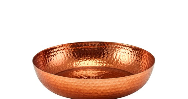 GenWare Copper Hammered Aluminium Platter 31cm