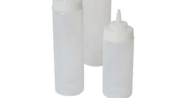 Squeeze Bottle Wide Neck Clear 24oz/ 71cl