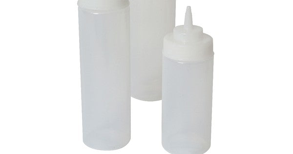Squeeze Bottle Wide Neck Clear 32oz/ 94cl