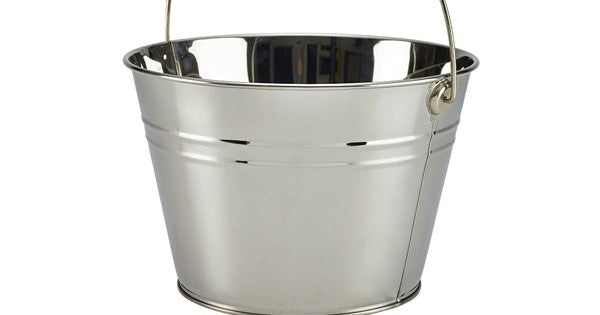 Stainless Steel Serving Bucket 25cm Dia