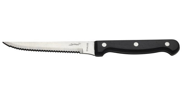 Steak Knife Black Poly Handle (Dozen)