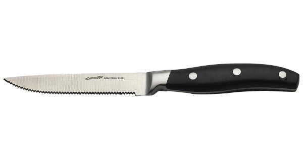 Premium Black Handle Steak Knife (Dozen)