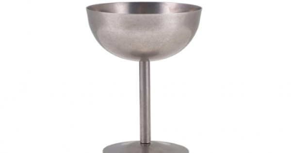 GenWare Vintage Steel Stemmed Sundae Cup 13cm