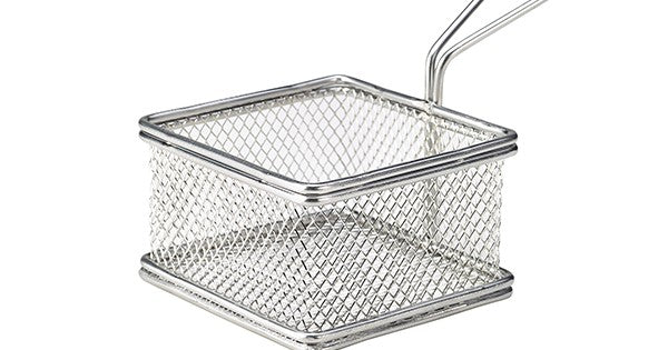 Serving Fry Basket Square 9.5X9.5X6cm