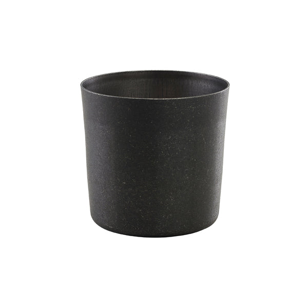 GenWare Black Vintage Steel Serving Cup 8.5 x 8.5cm