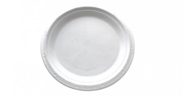 7" Bagasse Round Plate (20x50`s)