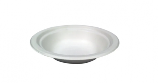12oz White Bagasse Bowls (20x50)