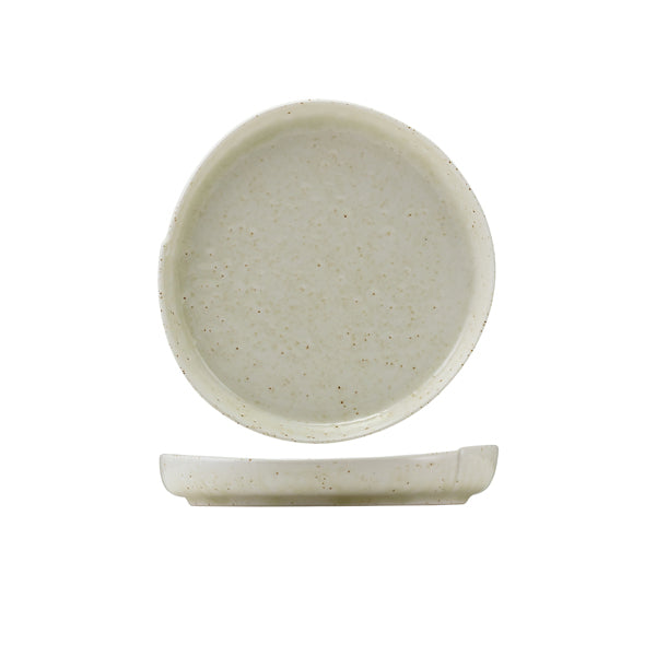 Kozo Porcelain Shiro Coupe Plate 19cm