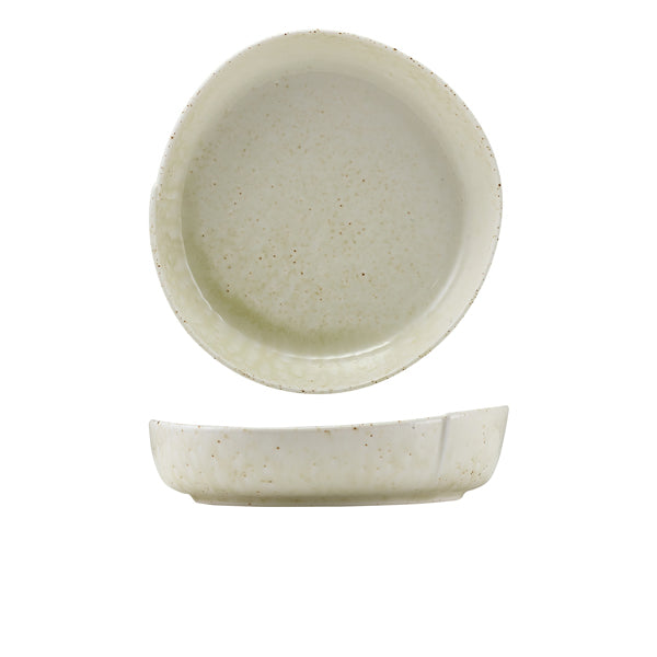 Kozo Porcelain Shiro Deep Plate 20cm