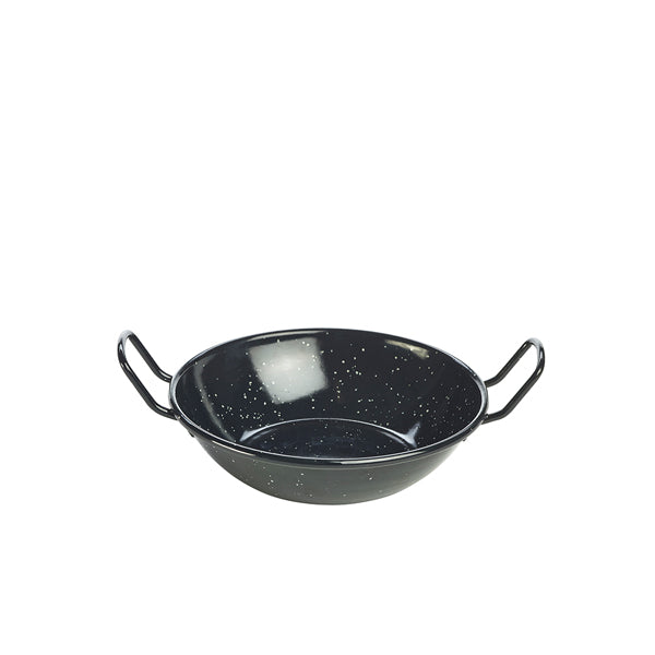 Black Enamel Dish 16cm