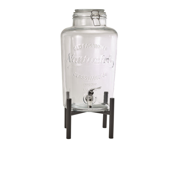 Glass Drink Dispenser 7.6L/ 267.5oz