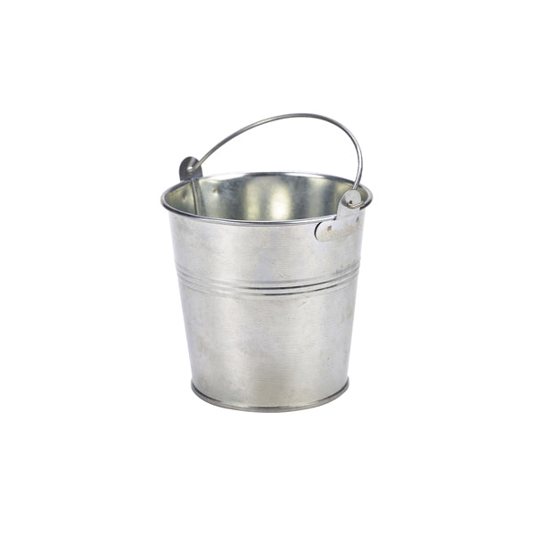 Galvanised Steel Serving Bucket 12cm Dia