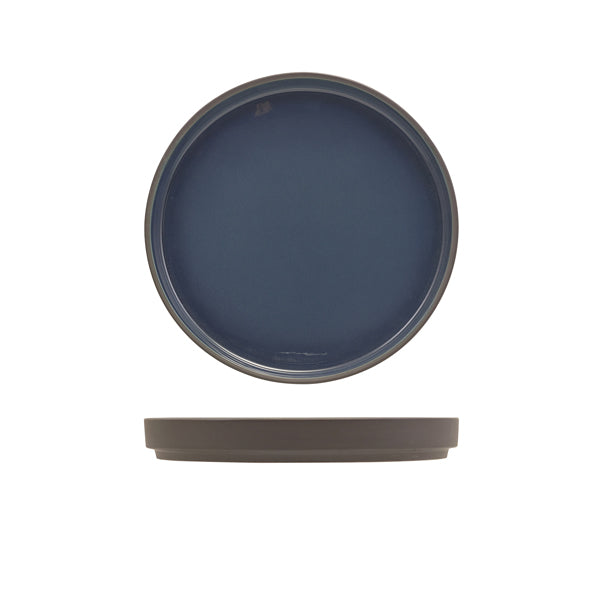 Kava Porcelain Blue Presentation Plate 18cm