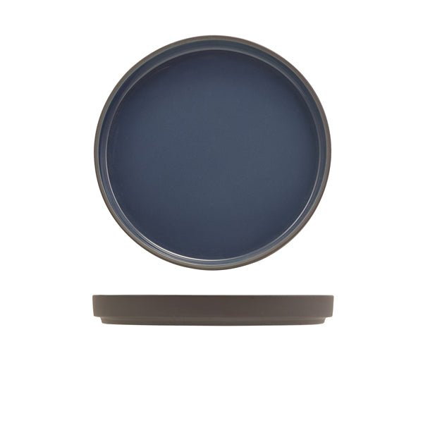 Kava Porcelain Blue Presentation Plate 20cm
