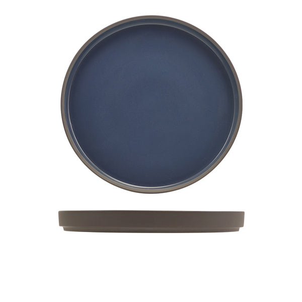 Kava Porcelain Blue Presentation Plate 25cm
