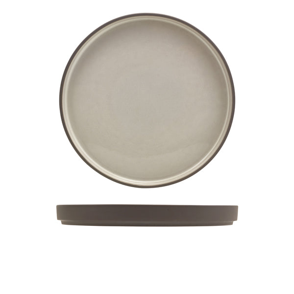 Kava Porcelain Grey Presentation Plate 25cm