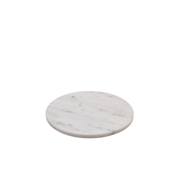 GenWare White Marble Platter 20.5cm Dia