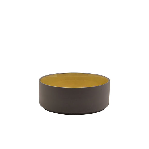Kava Porcelain Yellow Presentation Bowl 15.5cm