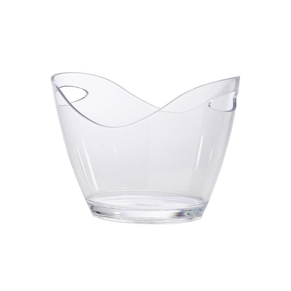 Clear Plastic Champagne/ Wine Bucket Small