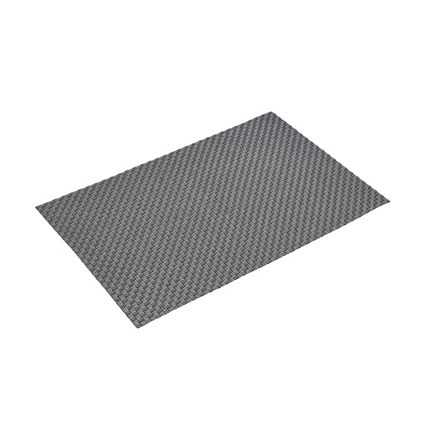 Placemat Silver 45 x 30cm PVC