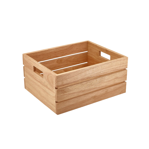 Genware Hevea Wood Box/ Riser GN 1/2
