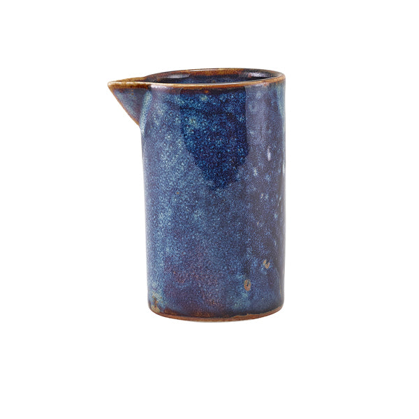 Terra Porcelain Aqua Blue Straight Sided Jug 18cl/ 6.3oz