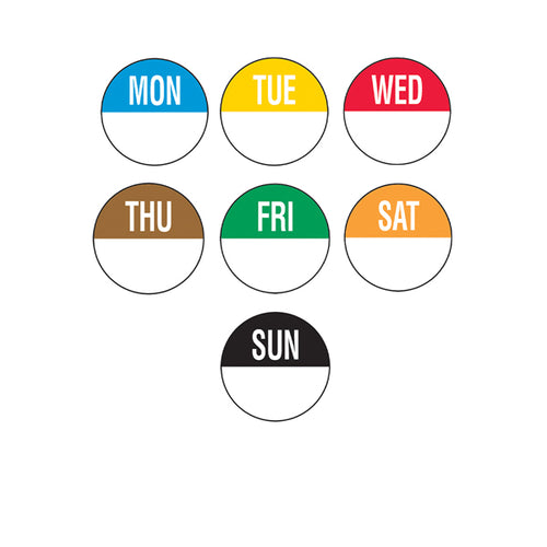 Day Labels & Dispensers