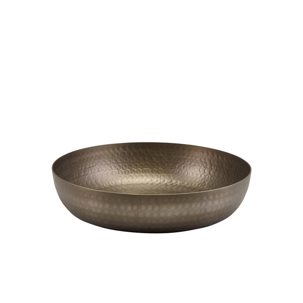 Vintage Hammered Aluminium Platter 31cm