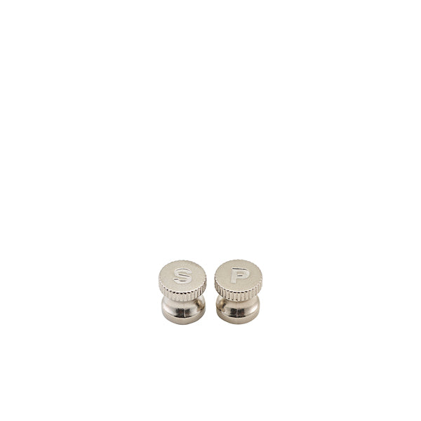 Engraved Knobs For Salt And Pepper Grinders 6pcs