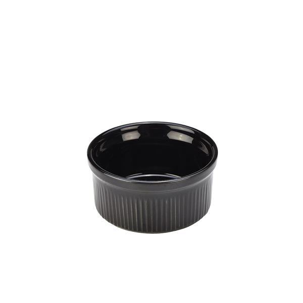 GenWare Stoneware Black Ramekin 8cm/ 3"