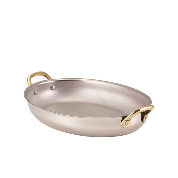 GenWare Stainless Steel Oval Dish 24.5 x 17.5cm