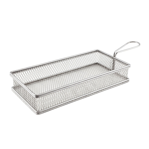 Large Rect. Serving Basket 26X13X4.5cm