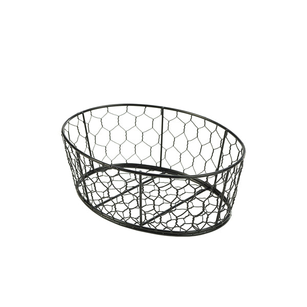 Black Wire Basket 24X18X8.5cm