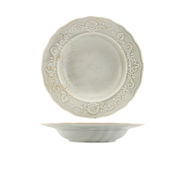 Reverie Porcelain Iris Deep Winged Plate 26.5cm