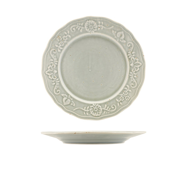 Reverie Porcelain Iris Winged Plate 26cm
