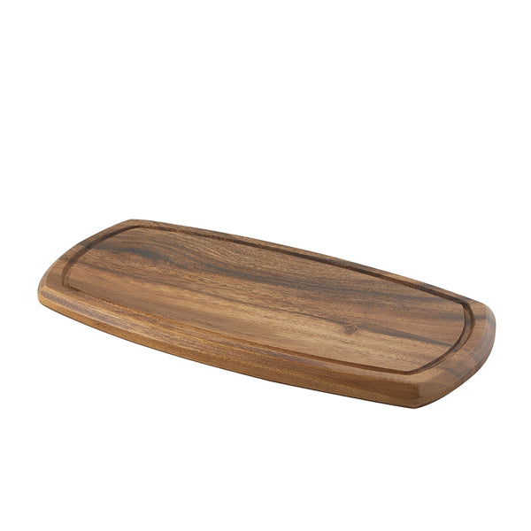 Genware Acacia Wood Serving Board 36 x 18 x 2cm