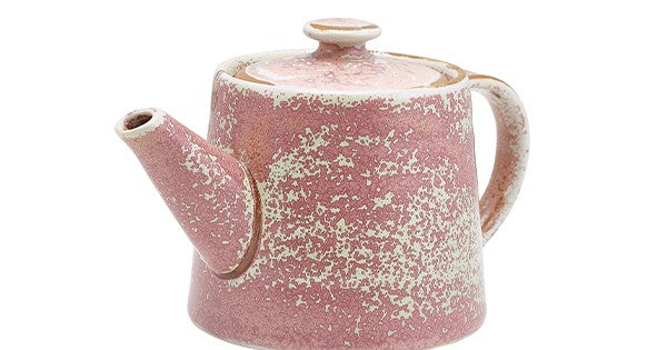 Terra Porcelain Rose Teapot 50cl/ 17.6oz