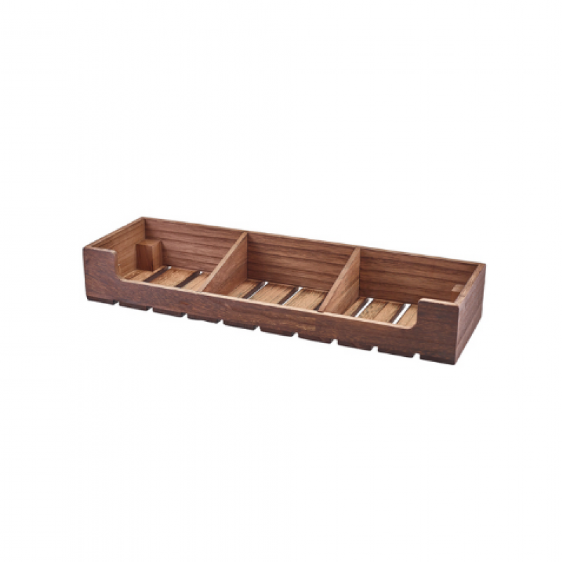 Rustic Wooden Display Crate GN 2/4