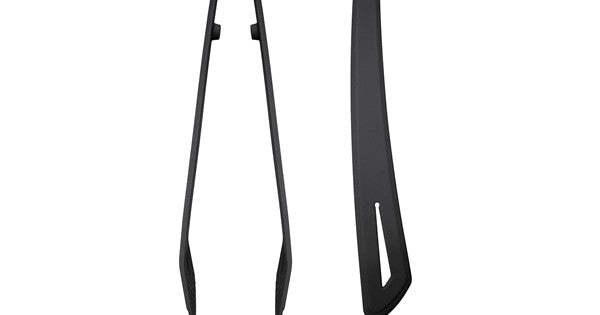 Black Silicone Tongs 29cm