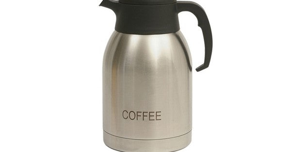 Coffee Inscribed St/St Vacuum Jug 2.0L