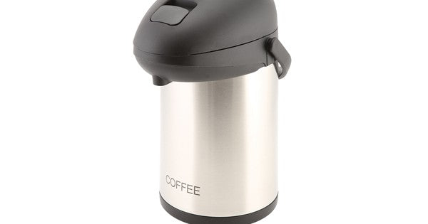 Coffee Inscribed St/St Vacuum Pump Pot 2.5L