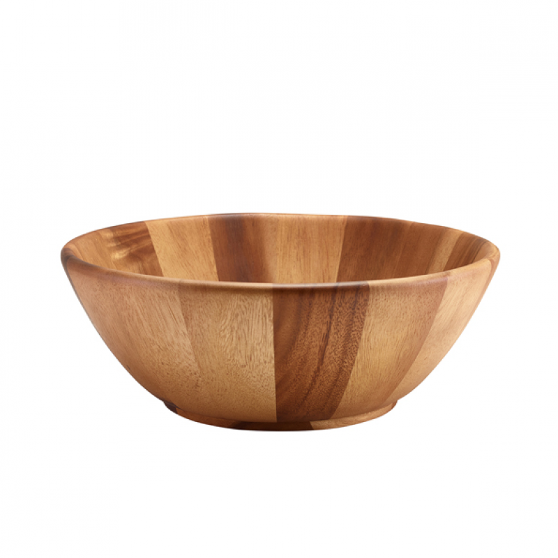 GenWare Acacia Wood Bowl 33Dia x 12cm