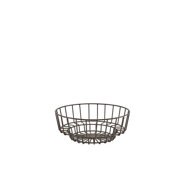 GenWare Black Deco Display Basket 25 x 10cm