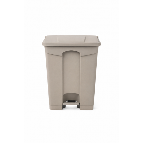 Jantex Kitchen Pedal Bin Beige - 65Ltr